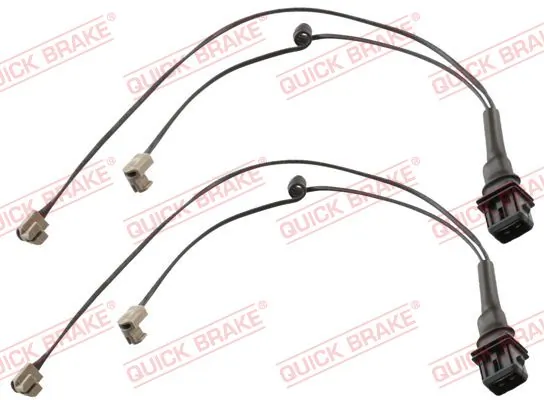Warning Contact, brake pad wear